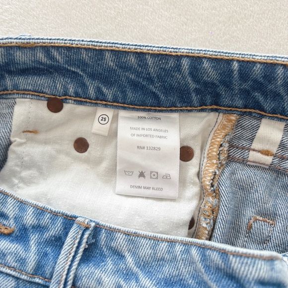 GRLFRND High Rise Vintage Cut Off Short - Picture 10 of 10